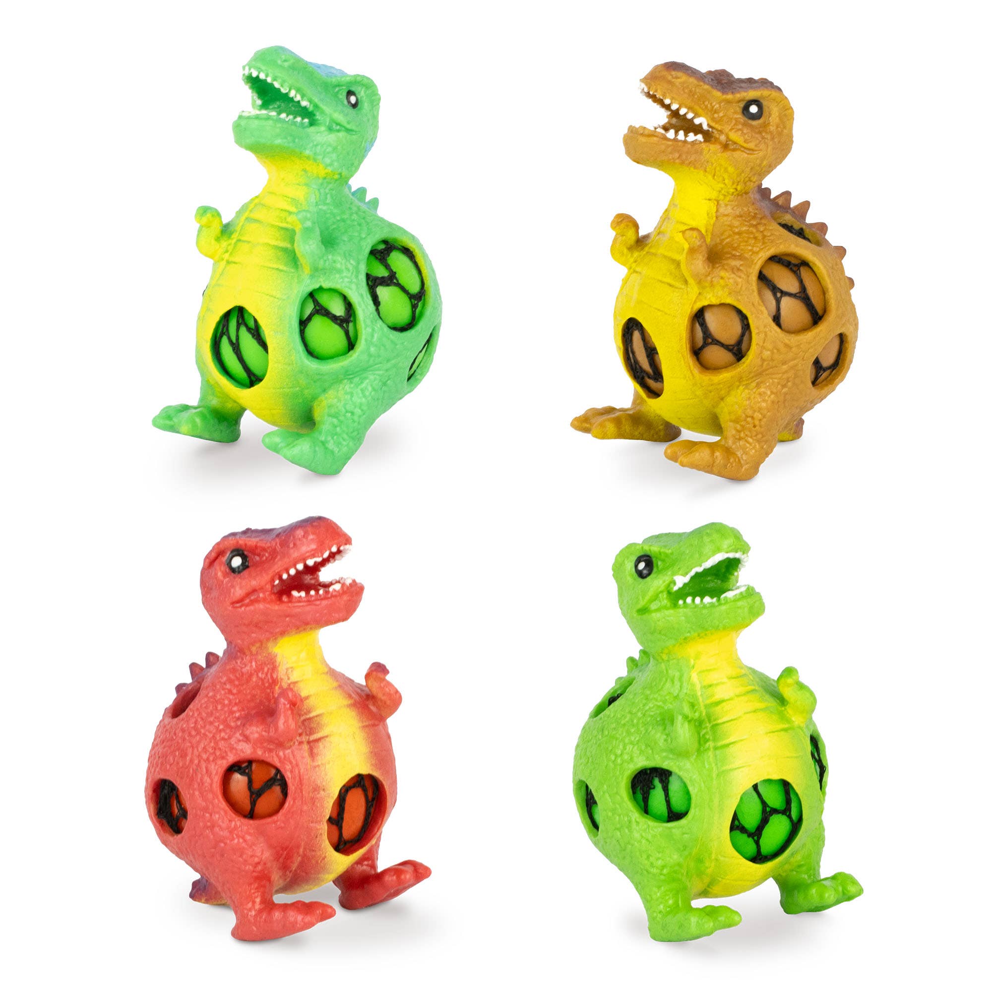 Keycraft - Wholesale Squishy Toy - Kids & Baby - Keycraft Squeezy Mesh Dinosaurs Sensory Toy1