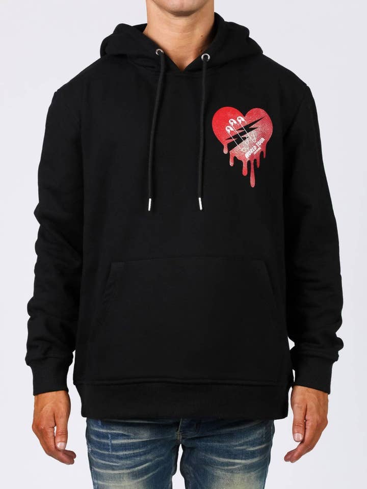 Chandail à capuchon Heartbreaker pour la vente par World Tour