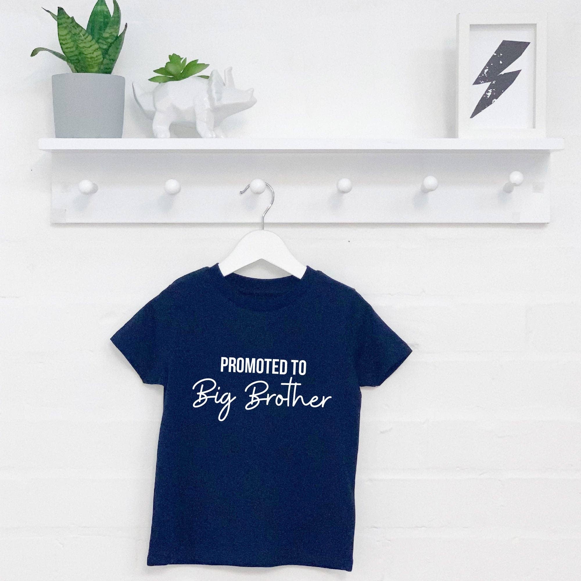 Lovetree Design – Engroshandel T-shirt med serigrafitryk – til børn – Forfremmet til Big Brother/Big Sister T Shirt4