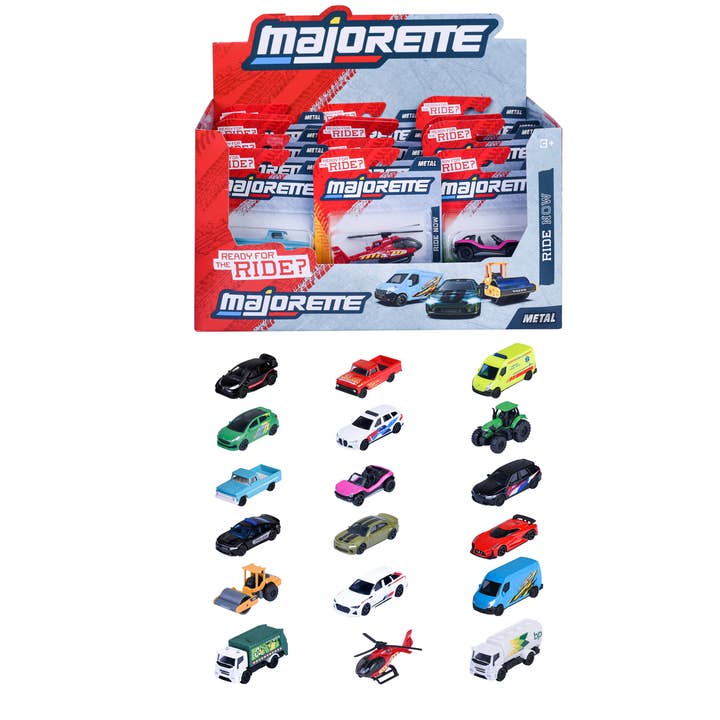 Majorette Ride Now Cars Asst CDU for wholesale by Toysmith