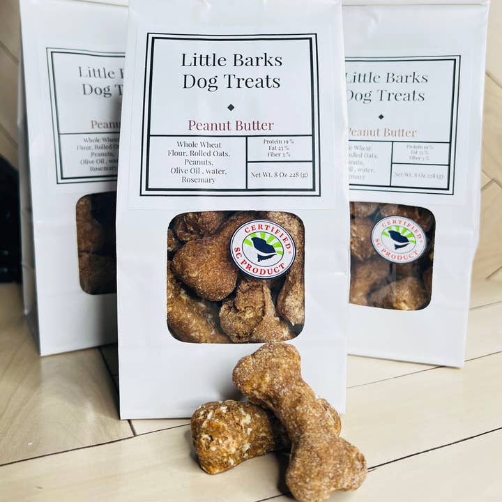 Little Barks Boutique - Wholesale Pet Treats - Dog - Dog Treats - Peanut Butter bones1