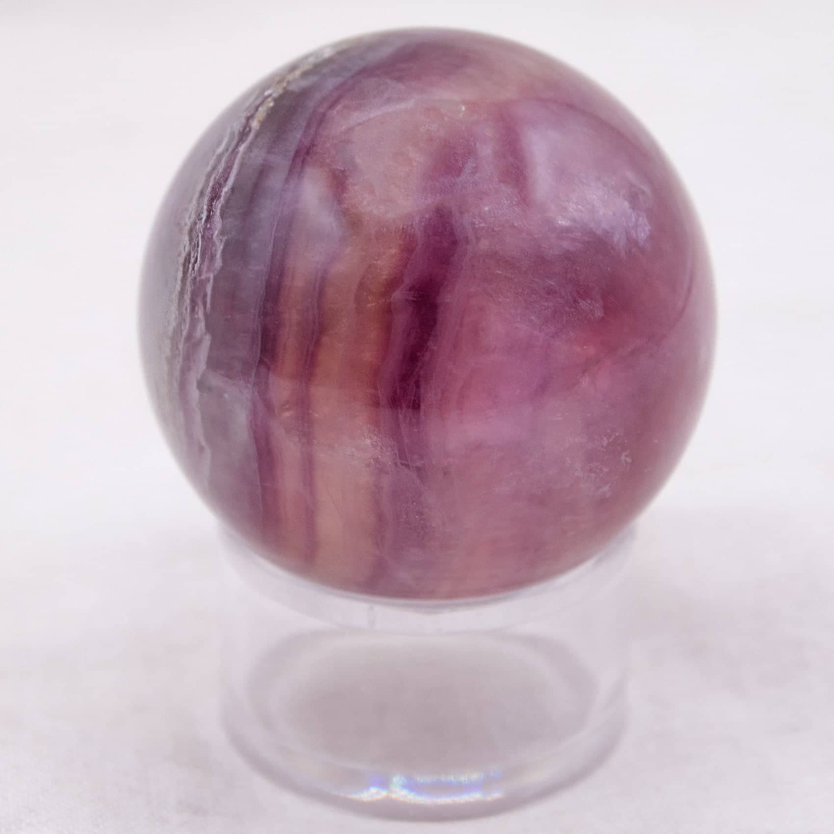 Tiny Rituals - Wholesale Spiritual Stone/Crystal - Rare Rainbow Fluorite Spheres - AAA Premium Quality33