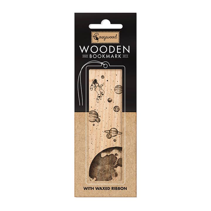 Astronaut Wooden Bookmark for wholesale by Cozywood