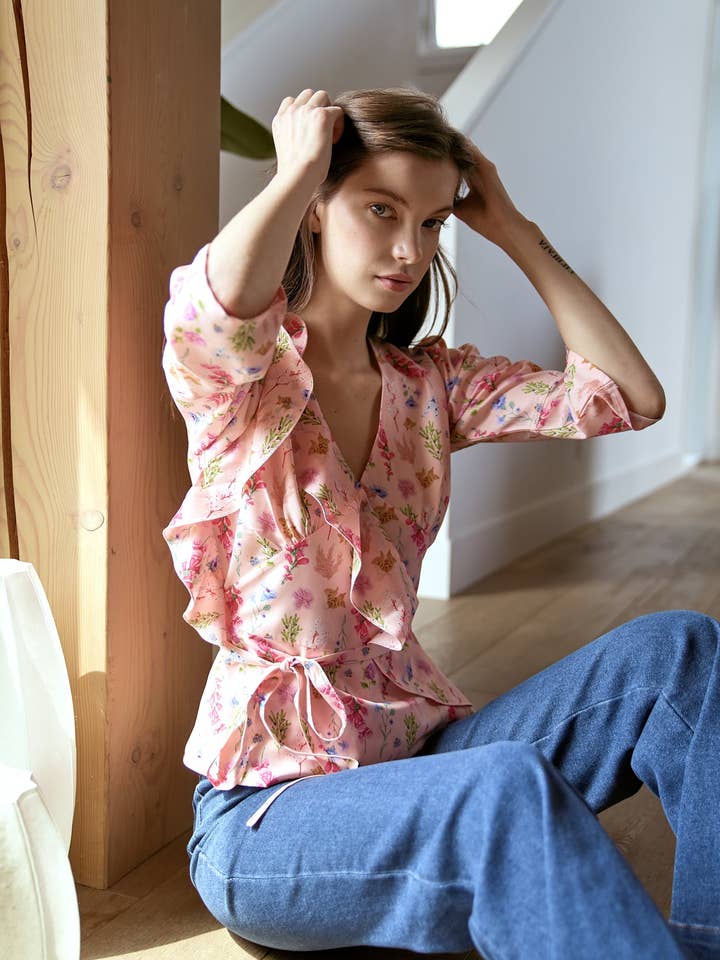 Estee Blouse for wholesale by Fireflies for Lanterns