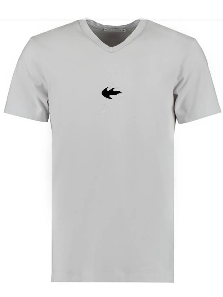 Men'S Blaze Tip V Neck Tees for wholesale by Gods of Gridiron War