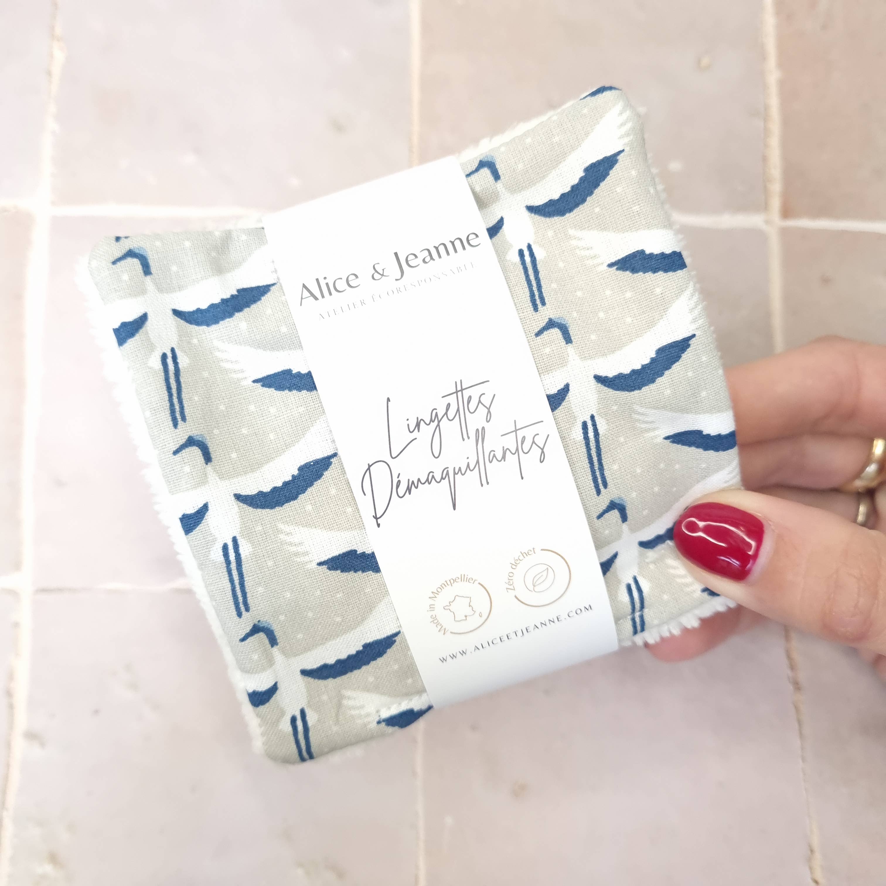 Alice et Jeanne - Wholesale Makeup Remover - Sylvie X5 washable makeup remover wipes1