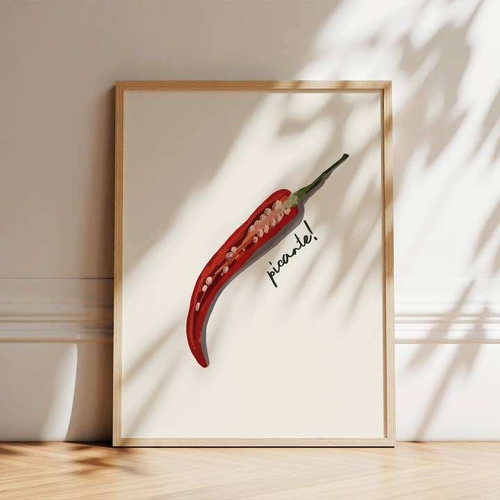 Seven Icons Store - Wholesale Art Print - Picante, chilli poster