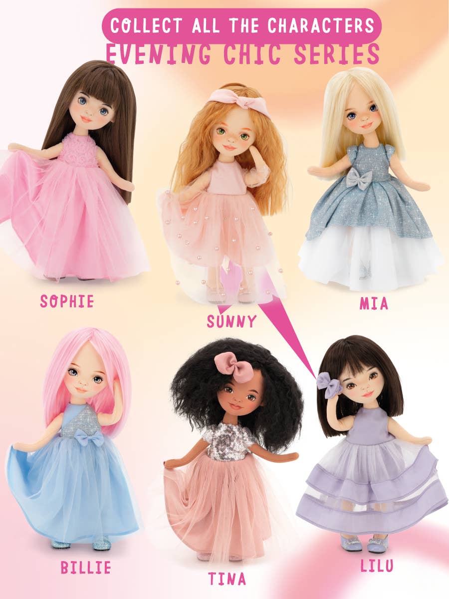 Orange Toys - Vendita all'ingrosso Bambola - Bambini - Bambola Sunny con abito rosa - 32 cm11