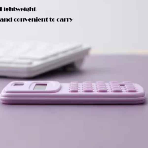 GulleeGadgets - Wholesale Calculator - Small Solar 8-Digit LCD Calculator for Kids and Students1