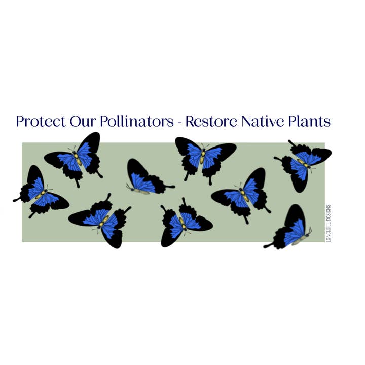 Skydda våra pollinatorer bildekal för wholesale av Longwill Designs