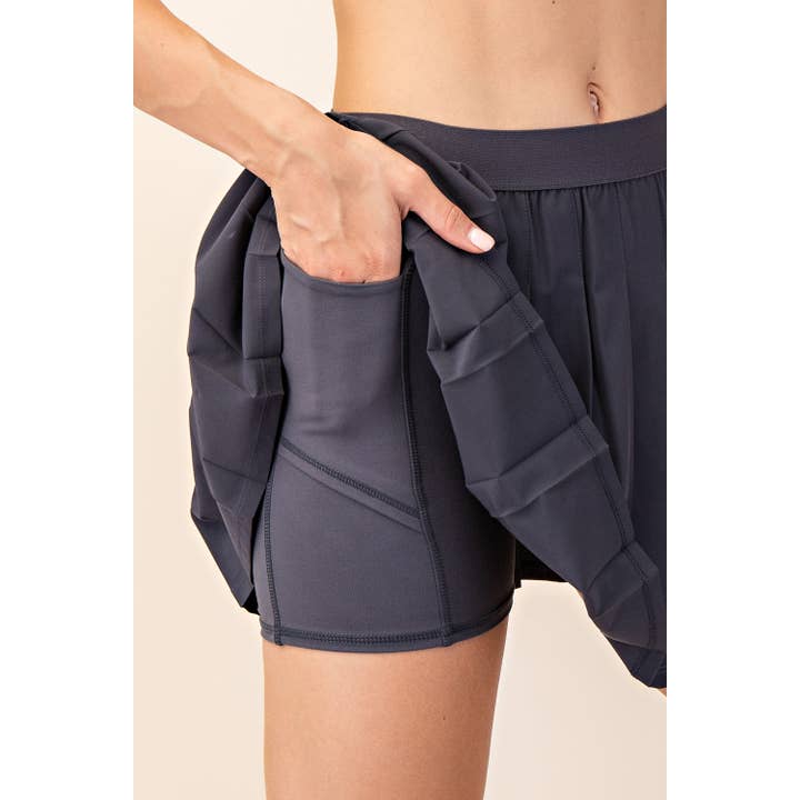 Rae Mode - Wholesale Skort - Women's - STRETCH WOVEN ACTIVE PLEAT TENNIS SKORTS15