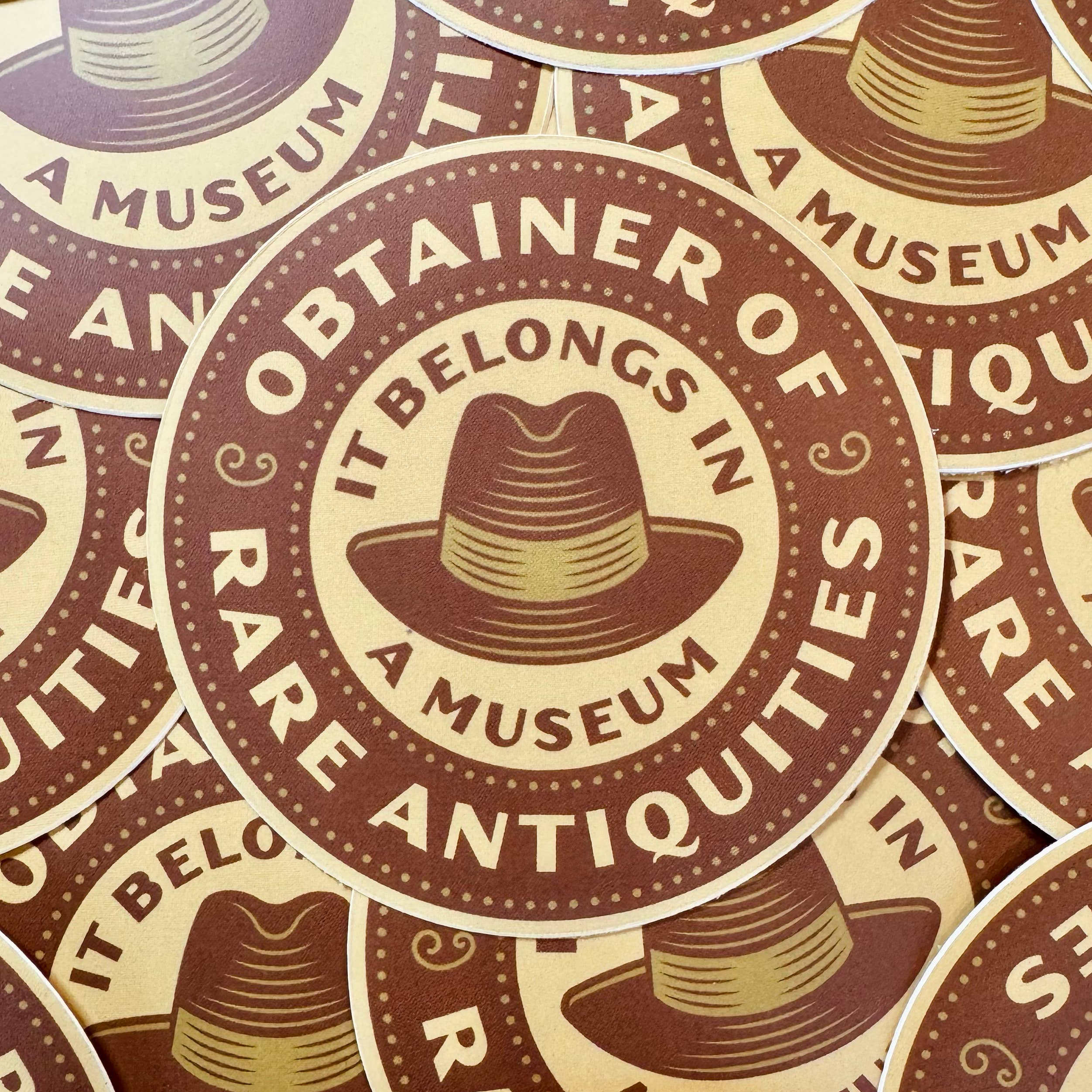MacGuffin Goods - Wholesale Sticker - Obtainer of Rare Antiquities Sticker1
