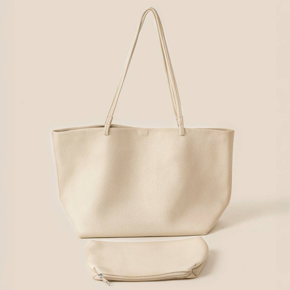 Anarchy Street - Wholesale Tote Bag - Women's - Soft Solid Color Tote Bag6