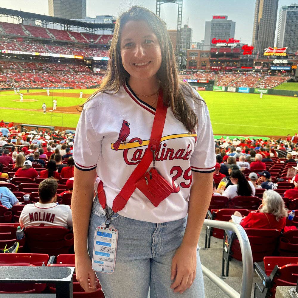 Save The Girls - Wholesale Bag Strap - Women's - Clip & Go Strap w/Zippered Pouch Solid1