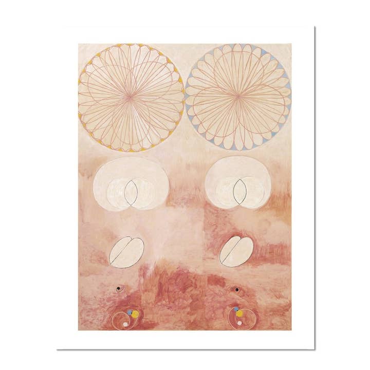 Ensacado e apoiado Hilma Af Klint Impressão de arte de velhice por atacado de Cynefn