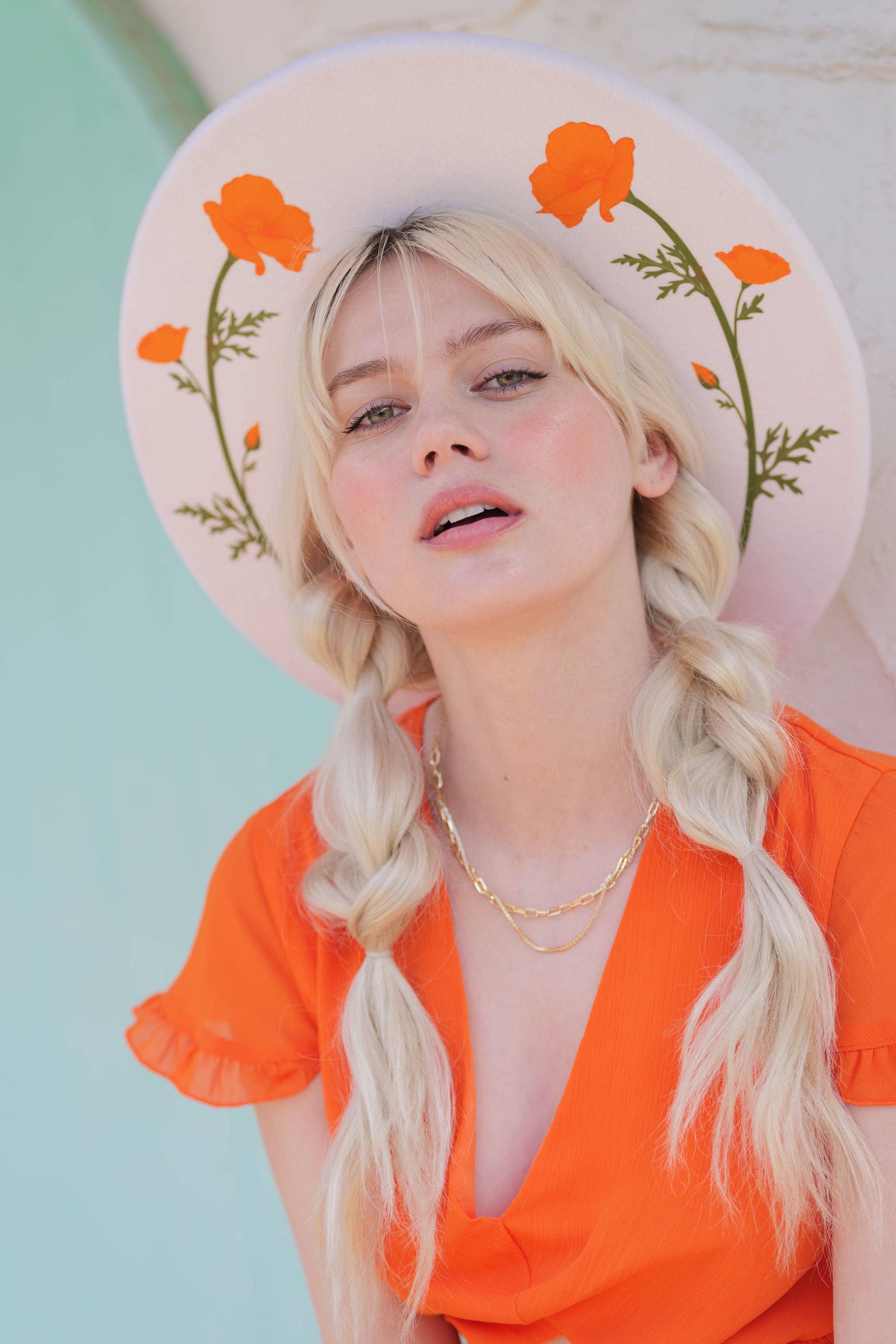 Wild as Heck – Großhandel Fedora-Hut – Damen – The Poppy (Kalifornien, Bleistiftkrempe, Unikat, Festival)