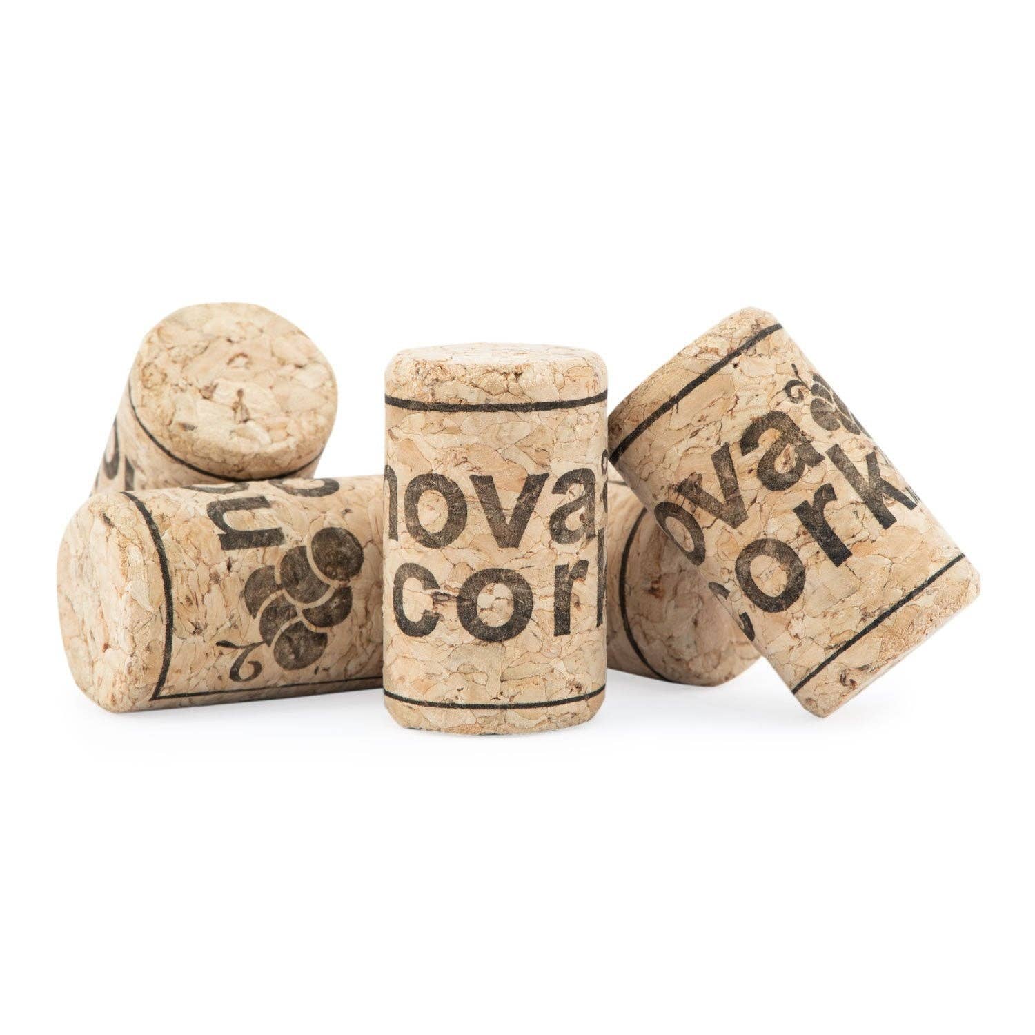 ABC Crafted Series - Vendita all'ingrosso Tappi per vino - Realizzato a partire da 2 anni | 1000 Nova Cork #9 Short (38 mm x 24 mm | 1,5 pollici x 1,31 pollici)0