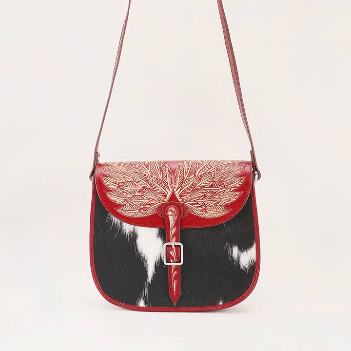 Bolso Mini Loyal West Aurelia Rojo para venta al por mayor de Myra Bag