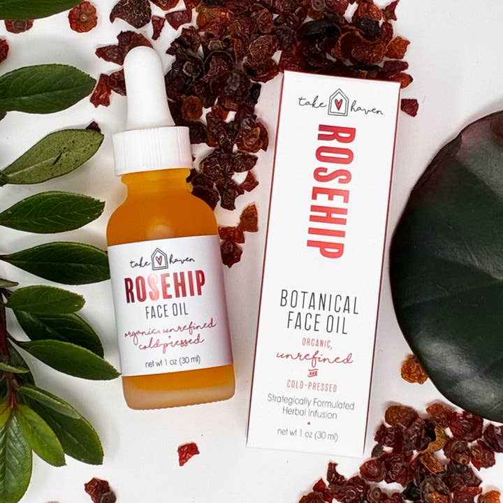 Face Oil: Cold-pressed, Organic, Extra-virgin Rosehip Seed O for wholesale by Take Haven