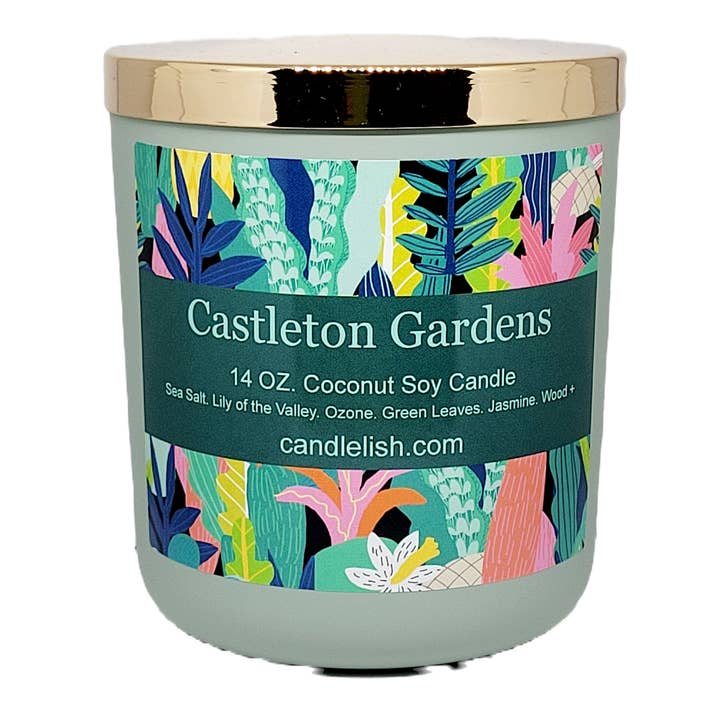 Castleton Gardens Wood Wick Candle for wholesale by Candlelish