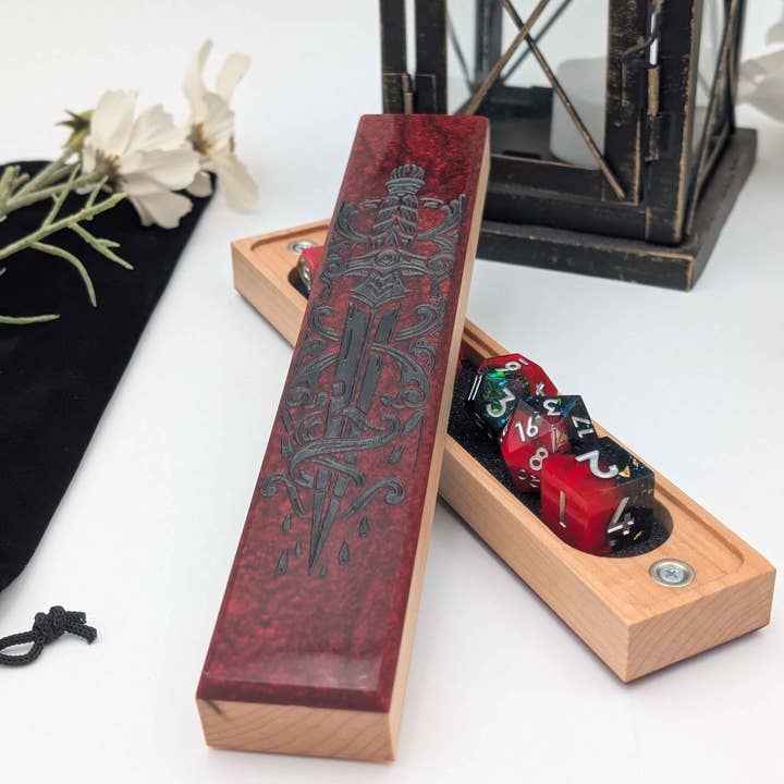EBONWOOD - Wholesale Dice - Bespoke Dice Vault – Custom Dice Storage for Dungeons & Dragons Players1