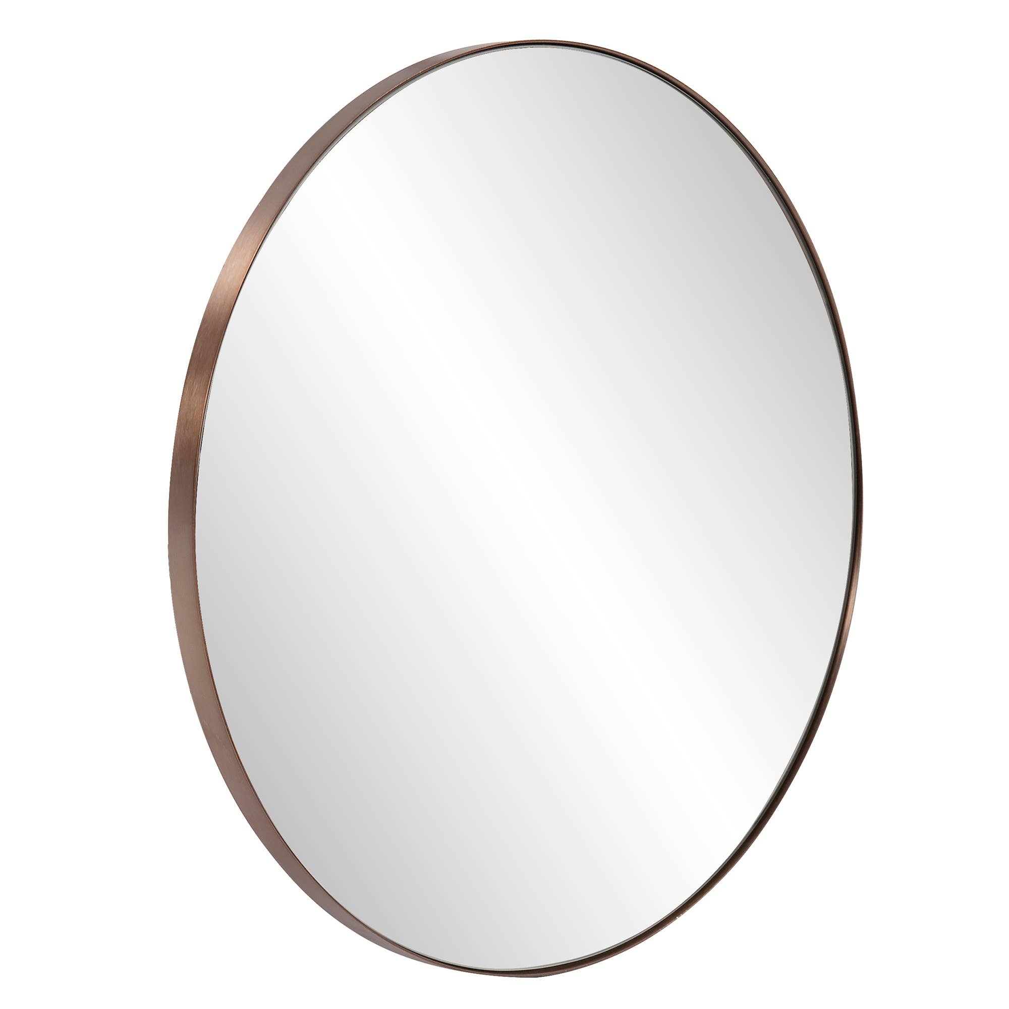 Howard Elliott on Faire - Wholesale Wall Mirror - Van Buren Brushed Brass Round Mirror1
