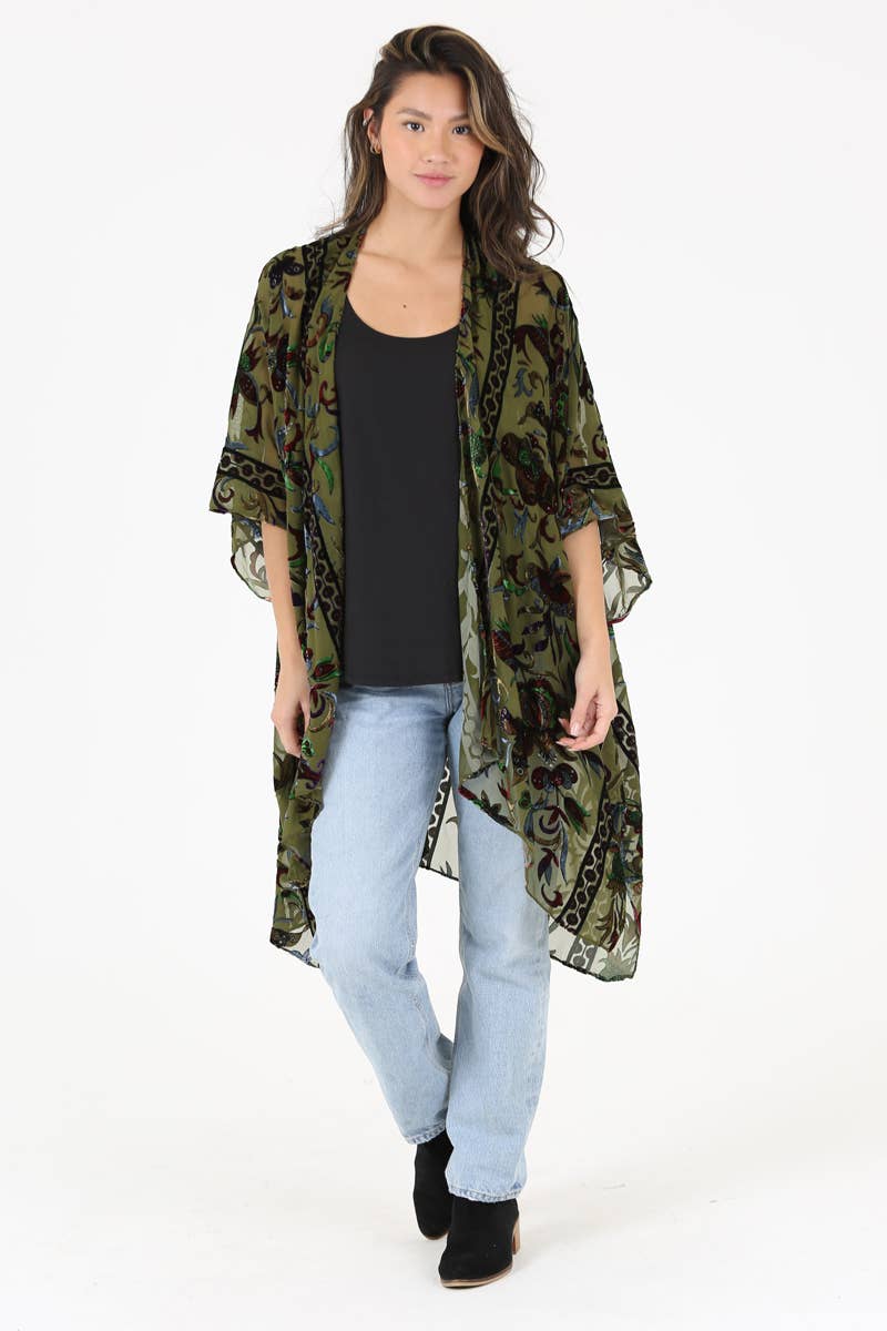 ANGIE - Wholesale Kimono - Women's - X2CN1-BV091