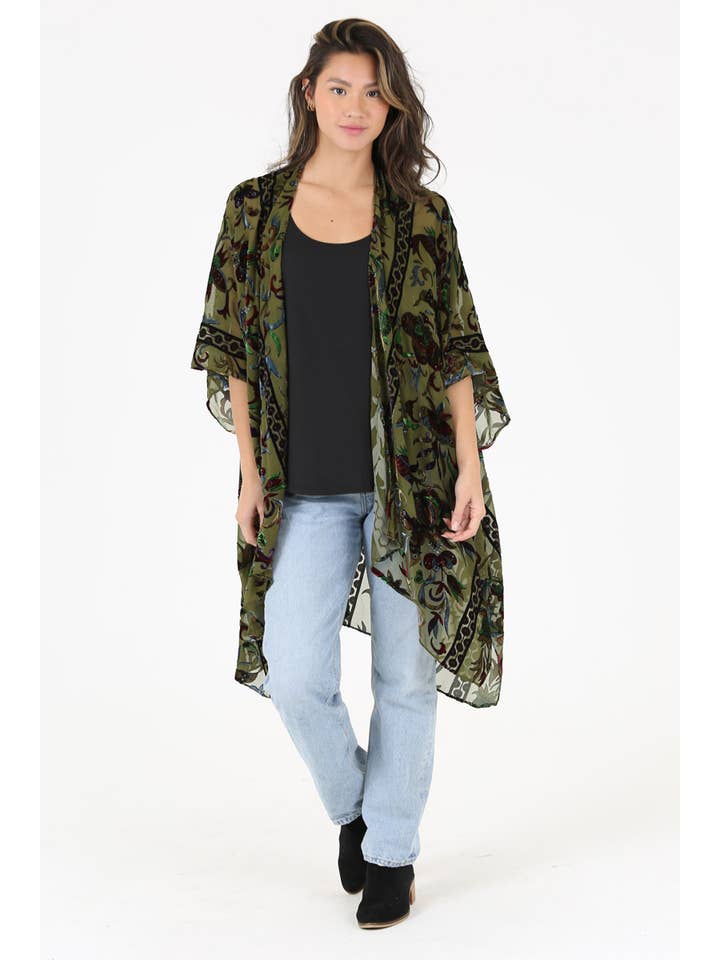 ANGIE - Wholesale Kimono - Women's - X2CN1-BV091