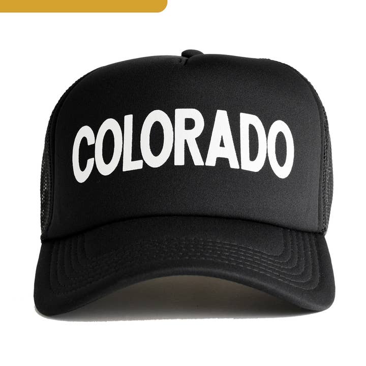 Cappellino da camionista riciclato del Colorado per la vendita all'ingrosso da parte di Endless August Supply Co.
