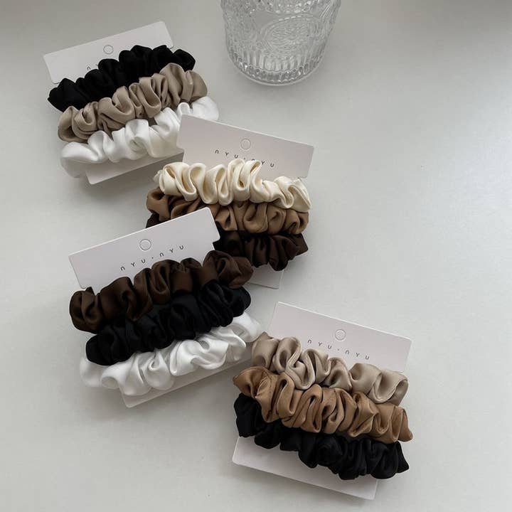 ACCITY - Wholesale Scrunchie - Women's - NEW TEMPERAMENT SET SIMPLE HAIR SCRUNCHIES_CWAHA27295