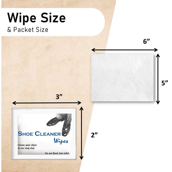 LA Fresh - Wholesale Shoe polish – Unisex - Diamond Wipes Shoe Shine Wipes Individual Wrapped5