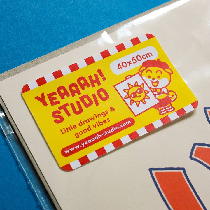 Yeaaah! Studio - Wholesale Poster - Display "Irasshaimase" (Format 40x50 cm, 30x40 cm or A4)3