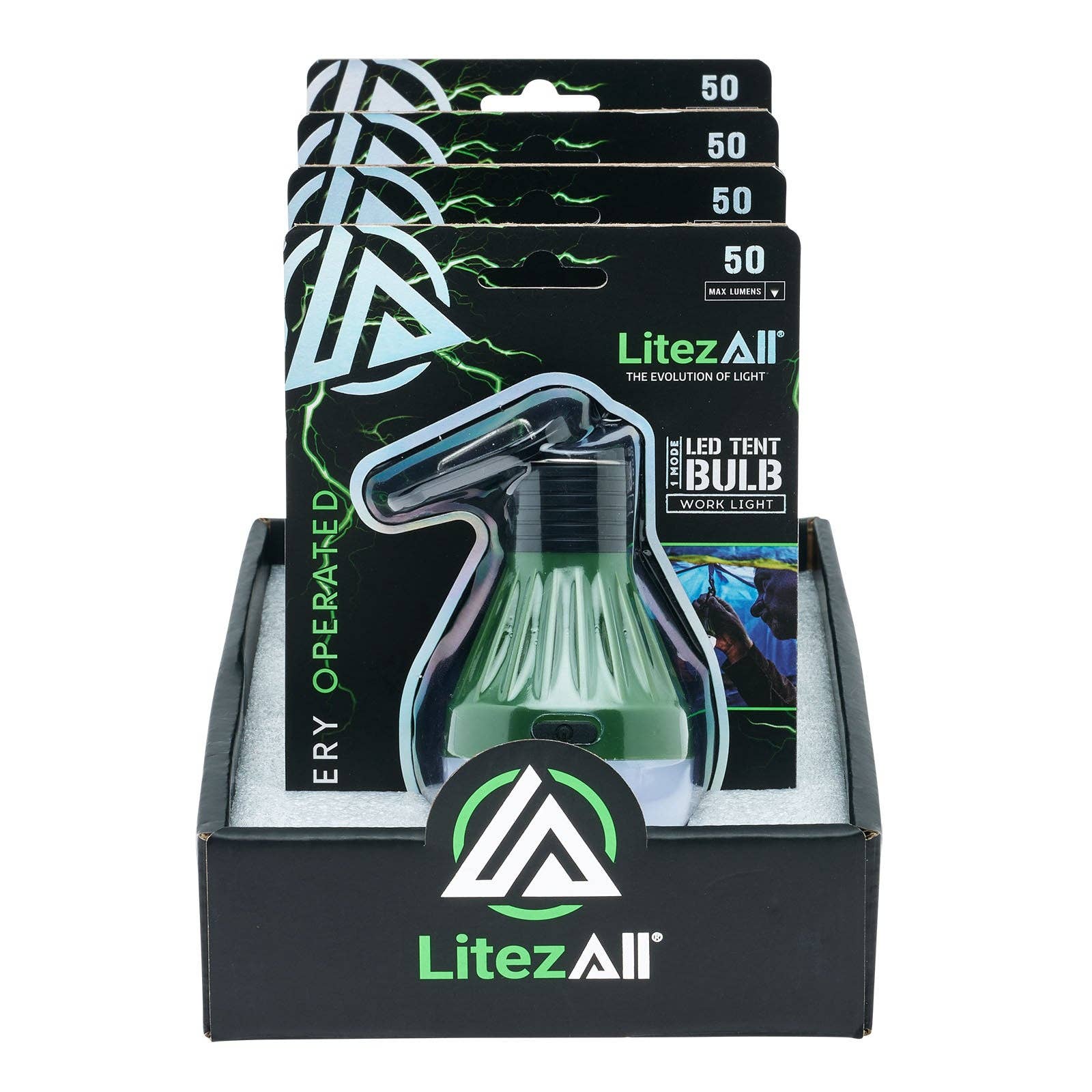 LitezAll - Wholesale Flashlight - LitezAll PortaBulb® with Carabiner3