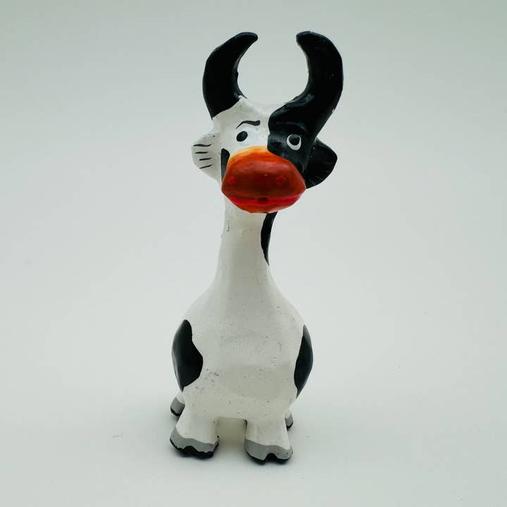 Cow Shelf Standing Figurine Statue for wholesale by OTOP USA