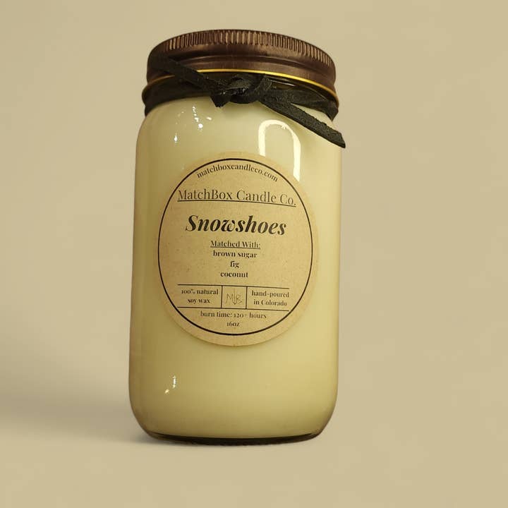 Snowshoes for wholesale by MatchBox Candle Co.