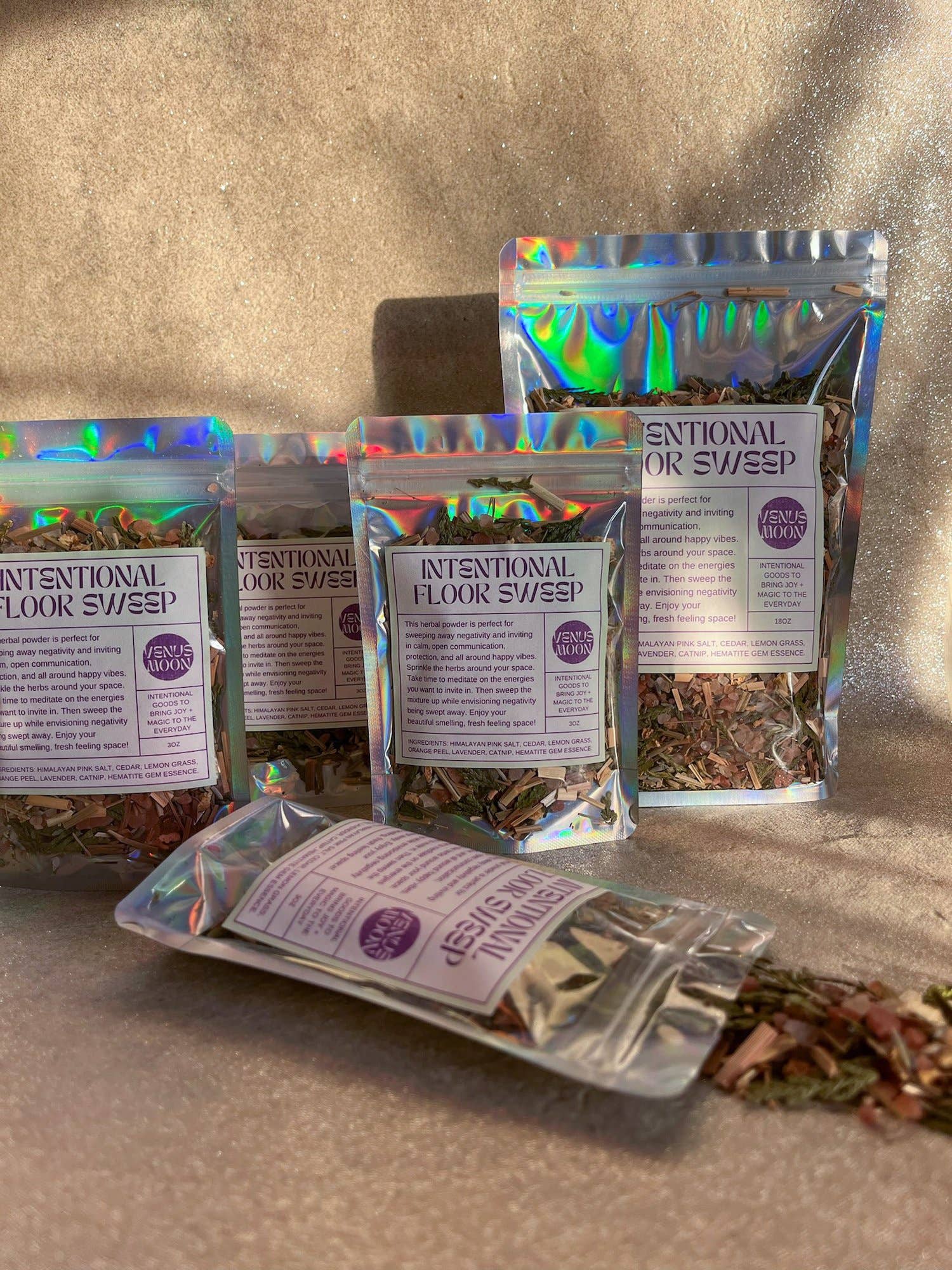 Venus Moon - Wholesale Meditation Supplies - Intentional Floor Sweep1