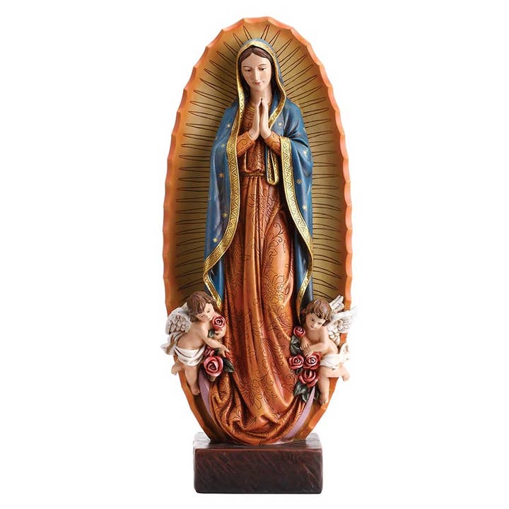 23.5" Vg Ol Guadalupe/Angels for wholesale by Christian Brands Catholic