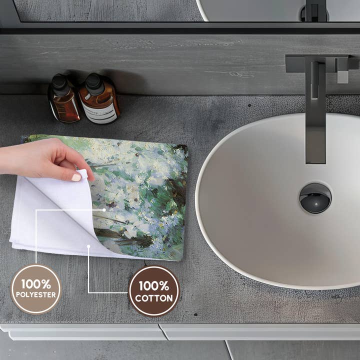 3dRose - Venta al por mayor Toallas de baño - 3dRose, Deliciosa soledad de Frank Bramley impresionista, Toalla3