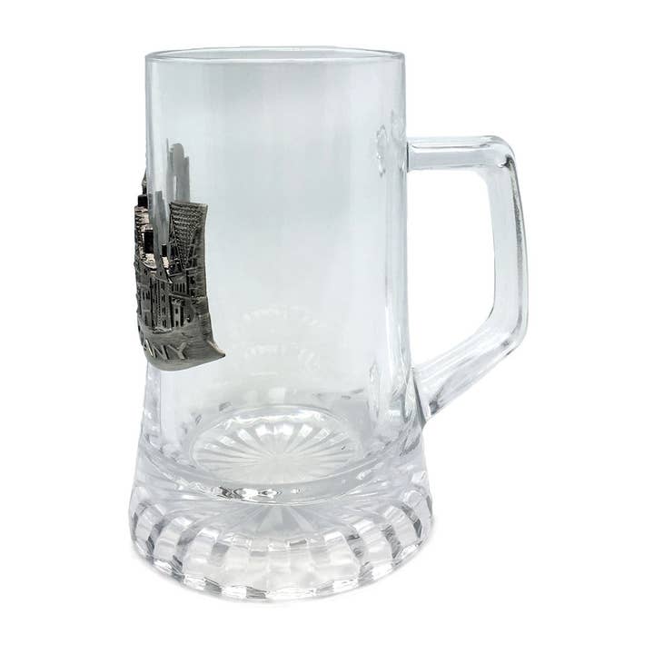 European Heritage Gifts - Vente Verre/chope à bière - Tasse en verre Bayern Medallion de 0,5 L2