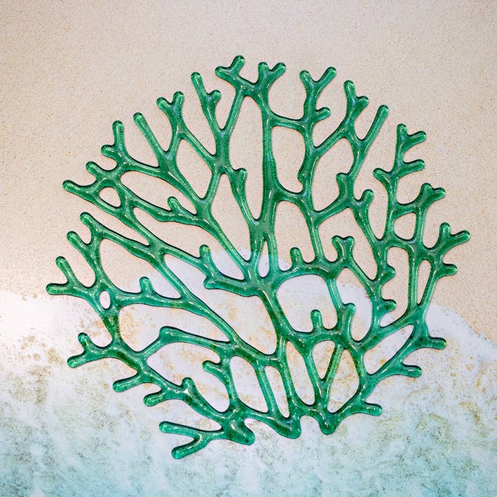 Coral Fan for wholesale by Living in Glass Houses