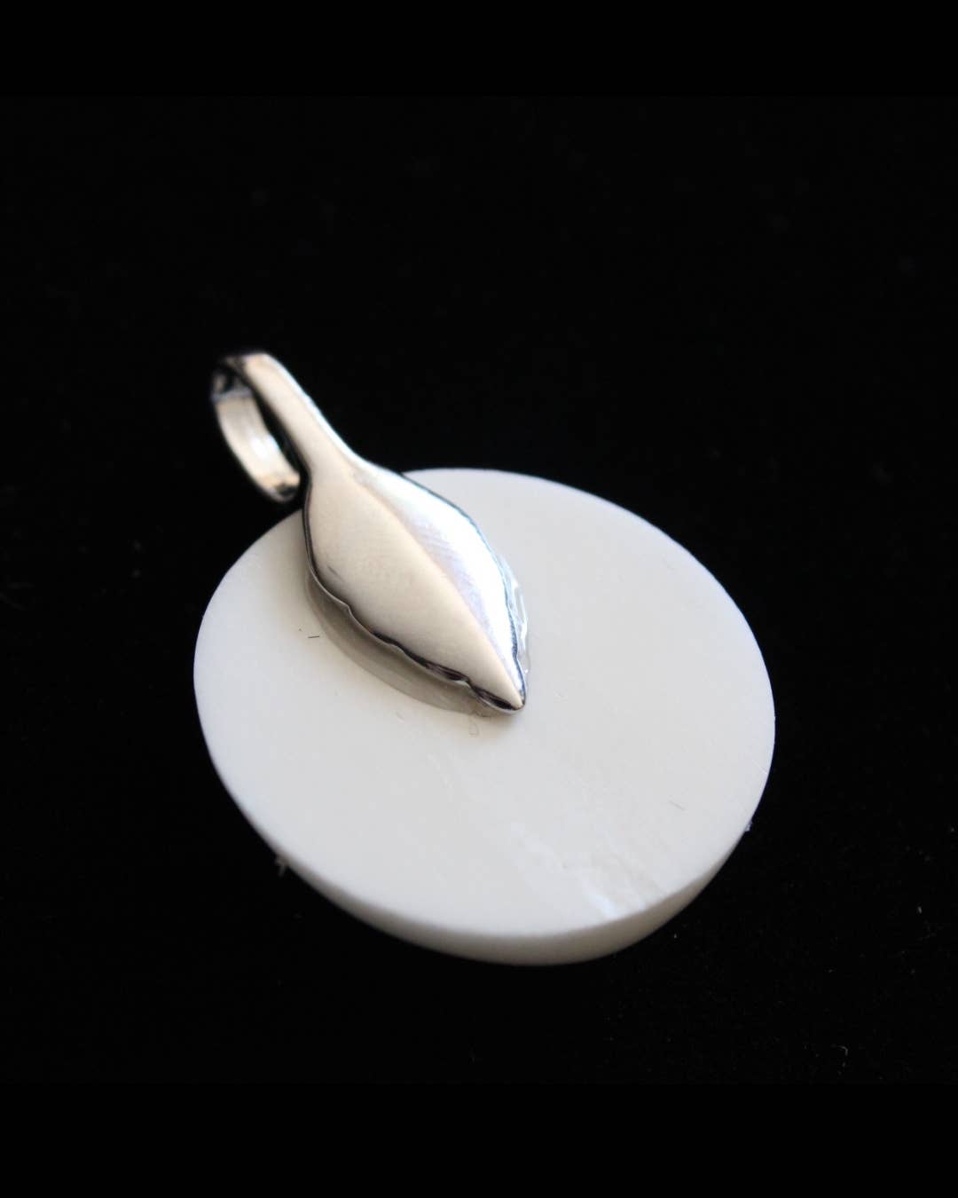 Tika - Wholesale Individual Charm/Pendant - Carved Bone Moonface Pendant3