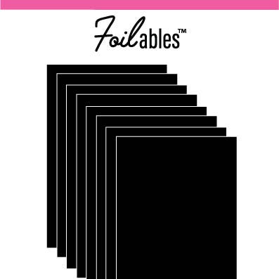 Pink and Main - Wholesale Craft supplies - Black Toner Foilable Sheets