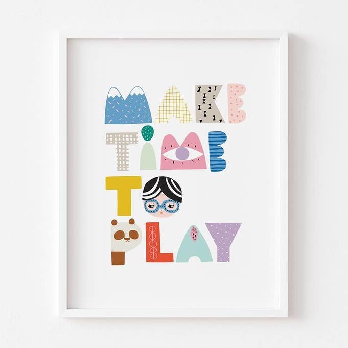 Suzy Ultman - Wholesale Art Print - Make Time To Play0