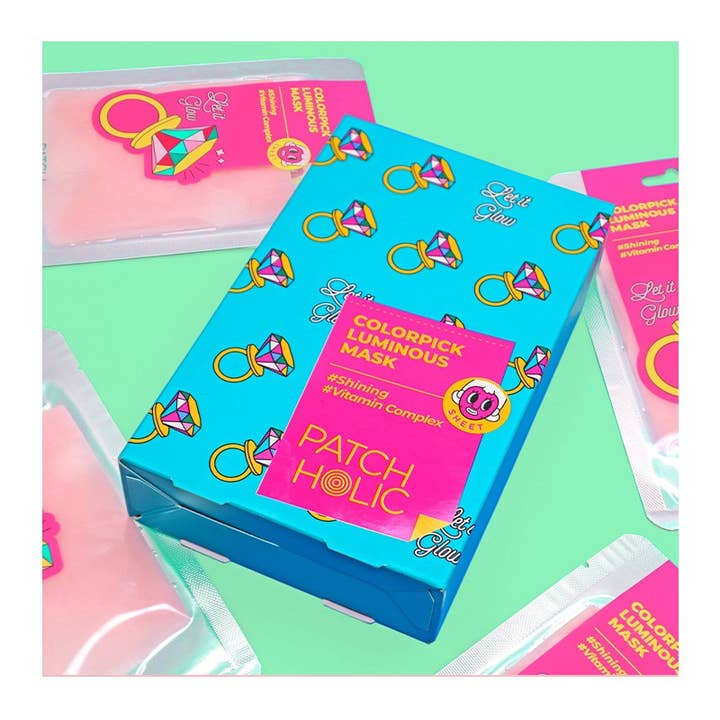 PINEAPPLE Beauty - Wholesale Skincare face mask - Patch Holic PAT006 Colorpick Luminous Sheet Mask - 10 pcs8