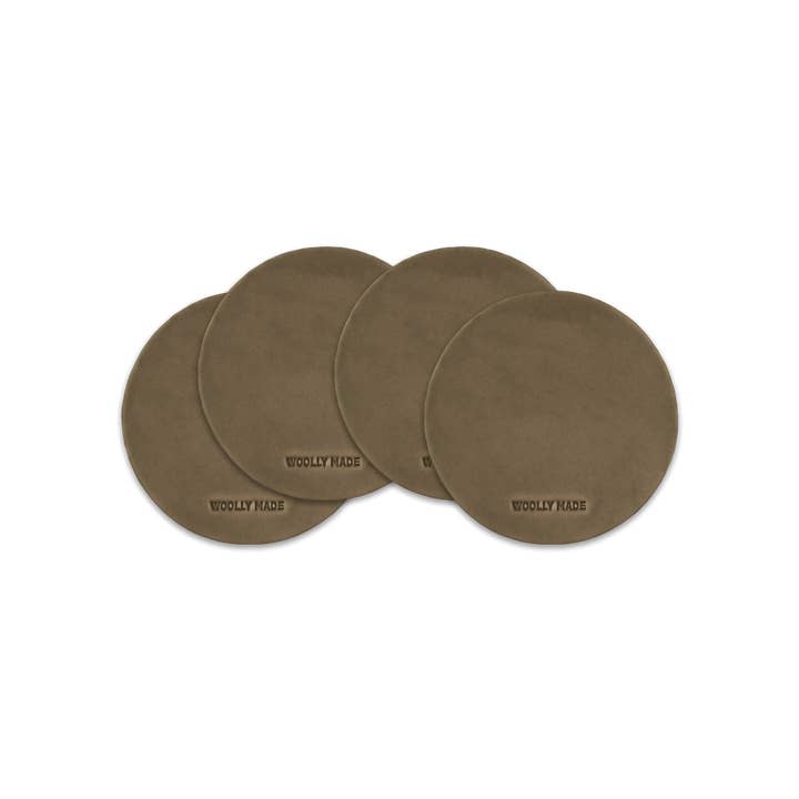 Woolly Made - Wholesale Coasters - Leather Coasters10