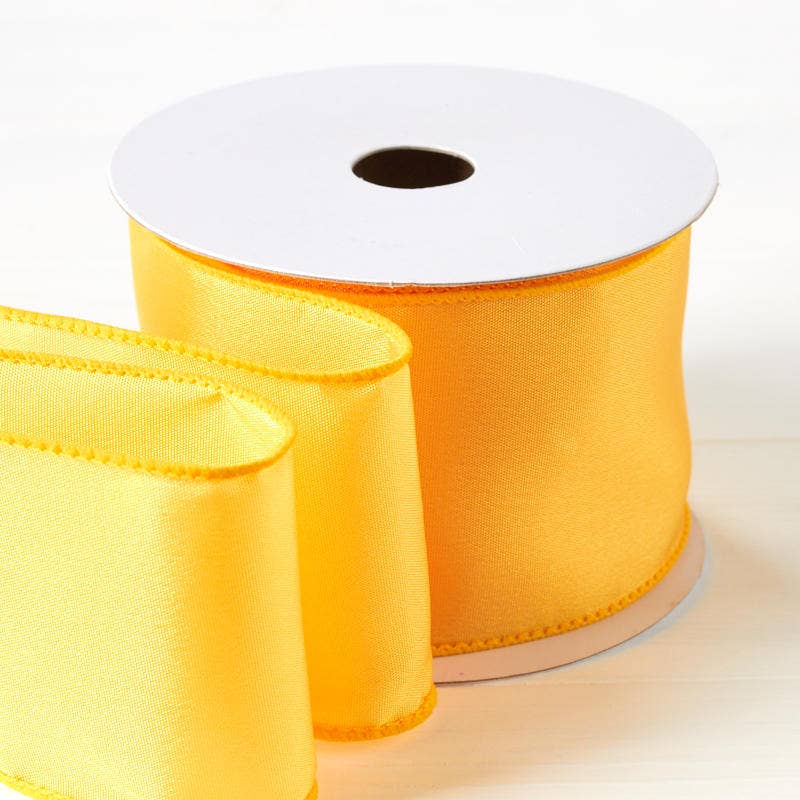 Factory Direct Craft - Wholesale Ribbon - Gift Wrapping - 10 yd Satin Wired #40 Ribbon --Select Color2