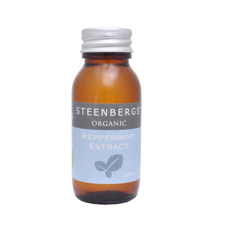 Peppermint Extract, Organic 60ml for wholesale by Steenbergs