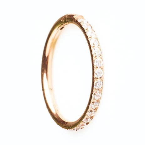 Sparkle Clicker in oro rosa per la vendita all'ingrosso da parte di Cartilage Cartel Ltd