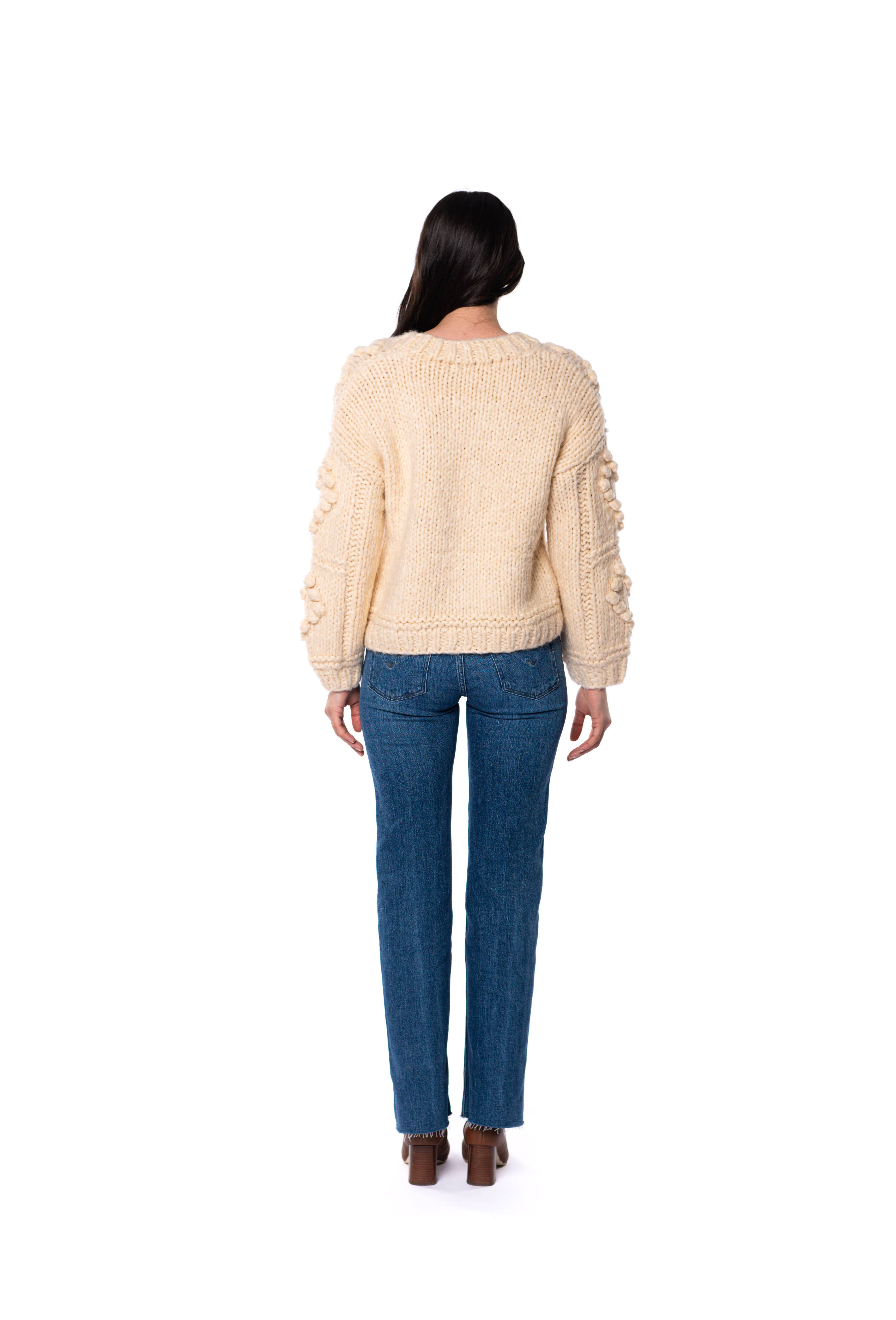 Tolani - Wholesale Knit Sweater - Women's - Pearl Elilah Chunky Sweater 3