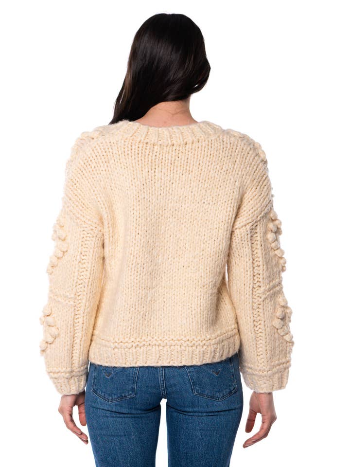 Tolani - Wholesale Knit Sweater - Women's - Pearl Elilah Chunky Sweater 3